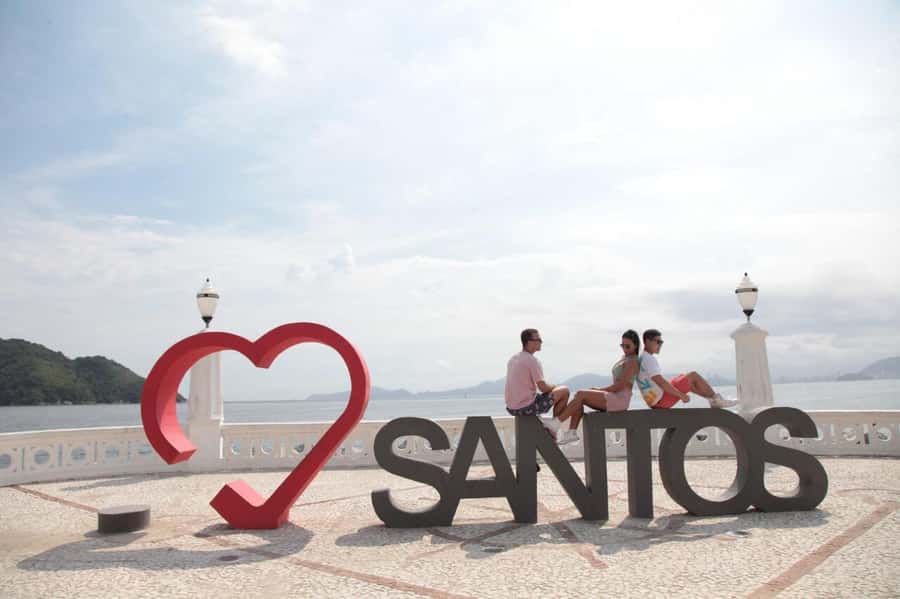 10-hour beach tour Santos: Shared with Tickets & Lunch - Morning pickup from Brooklin or Itaim Bibi