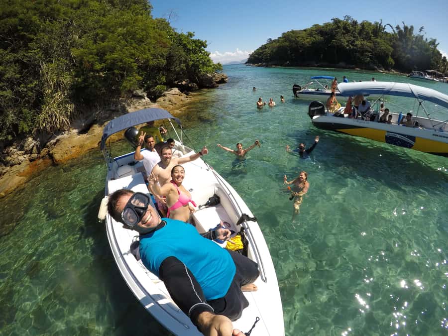 Angra dos Reis and Ilha Grande: Small-Group Fast-Boat Tour - Blue Lagoon and the first swim