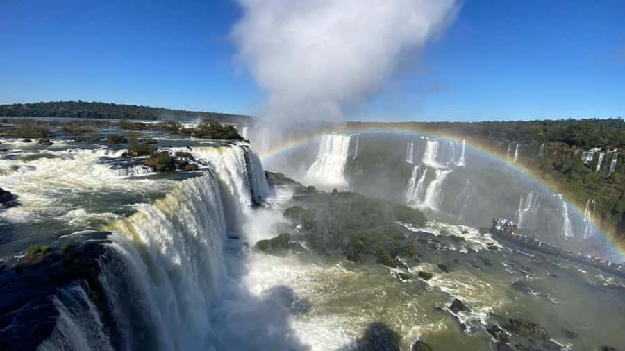 Brazil & Argentina: Iguazu Falls Both Sides in One Day - The Argentine side starts with walking and wide-open water views