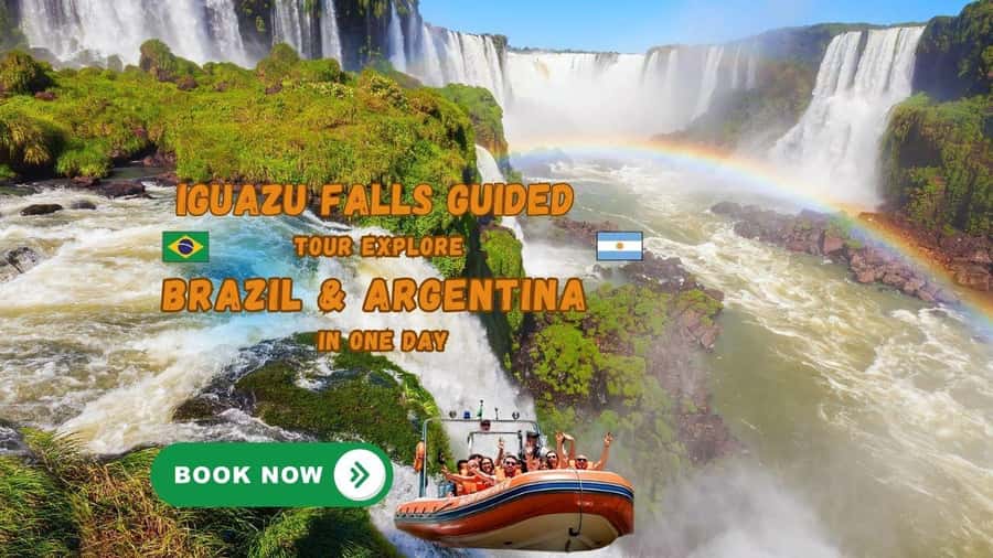 Brazil & Argentina: Iguazu Falls Both Sides in One Day - Pickup from Foz do Iguaçu or Puerto Iguazú