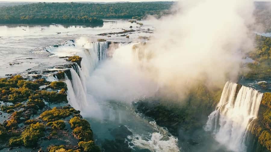 Brazilian Iguassu Falls,Bird park Boat Safari all tickets - A practical seven-hour rhythm