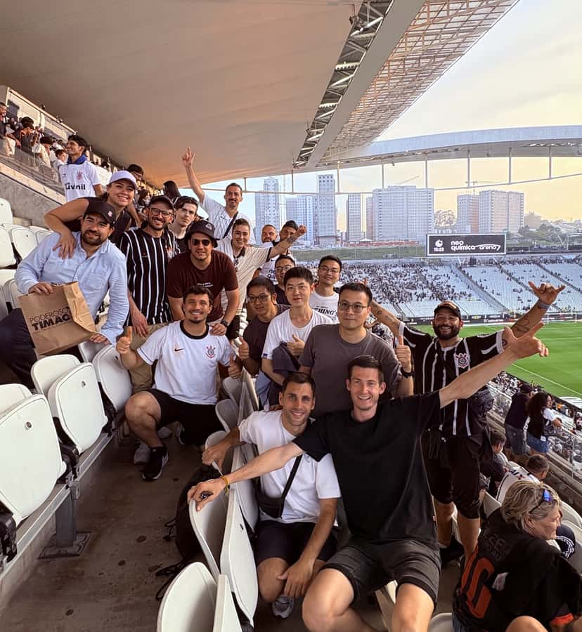 Corinthians Football Game Experience - Riding the metro with Corinthians supporters
