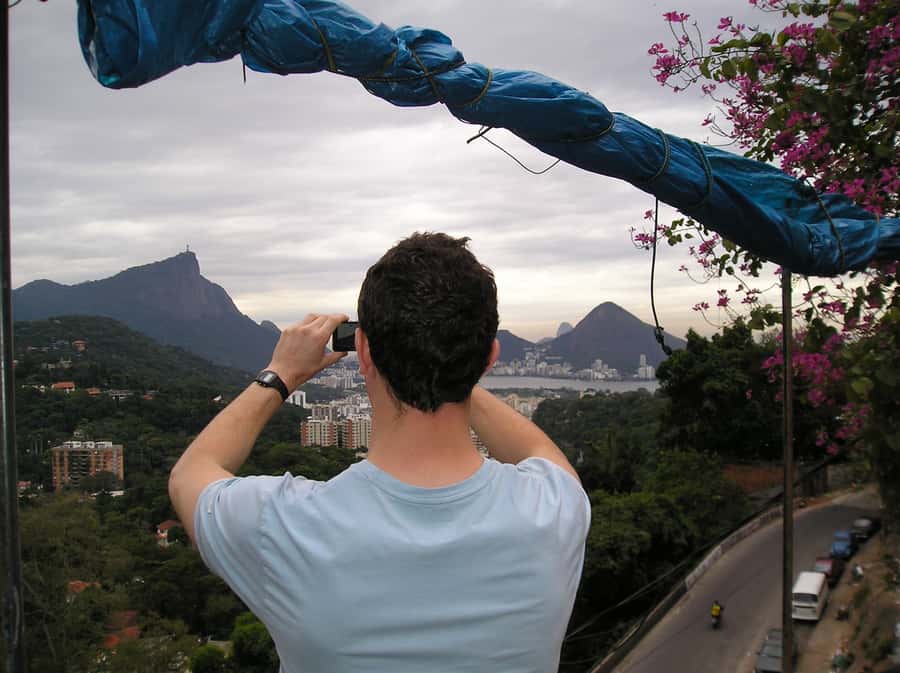 Favela Tour The Original, Rocinha & Vila Canoas since 1992 - The views explain Rio’s sharp contrasts