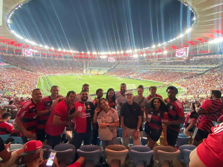 Flamengo Game Experience at the Maracanã Stadium - The guided stadium portion and the return to BaKana Bar