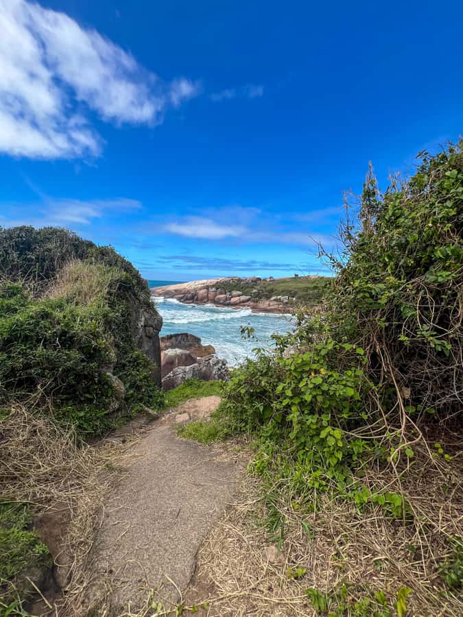 Florianopolis: Gravata Beach Trail with Picnic - Arriving at Gravata Beach