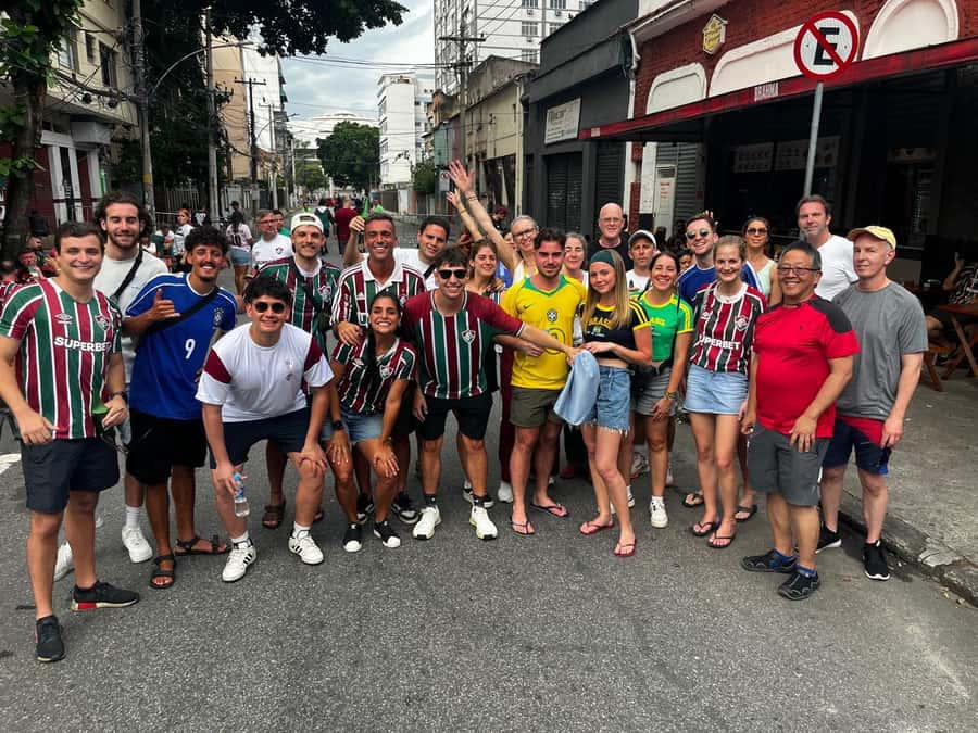 Fluminense Football Match at Maracanã with Local Hosts - The five-minute walk into Maracanã