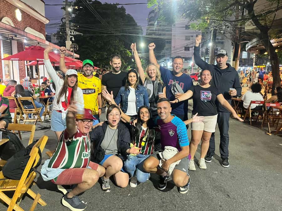Fluminense Football Match at Maracanã with Local Hosts - Watching Fluminense from seats with the home supporters