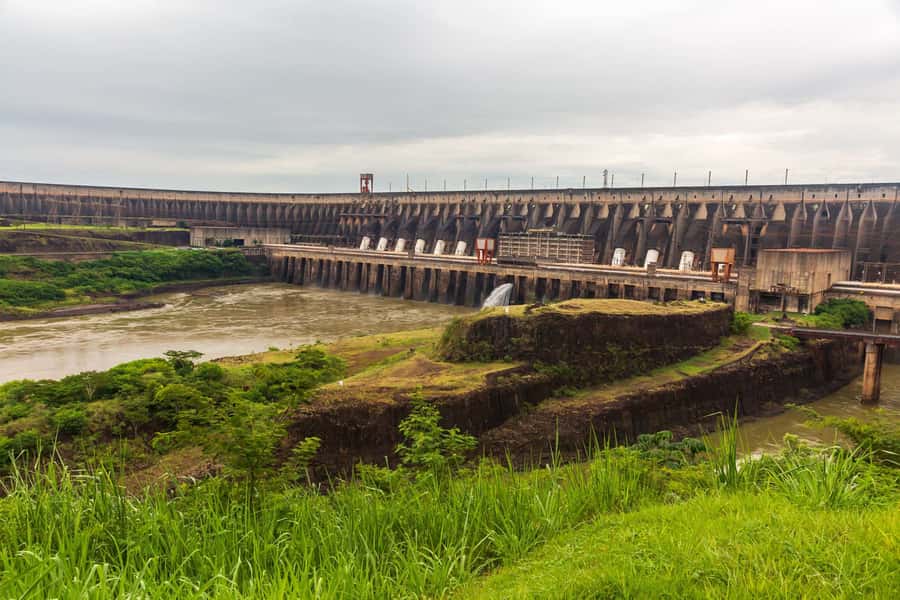 Foz do Iguaçu: Itaipu Hydroelectric Dam - The panoramic route and main gazebo