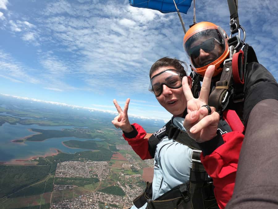 Foz do Iguacu: Skydiving Experience with Photos and Videos - Selfie Jump or VIP Jump