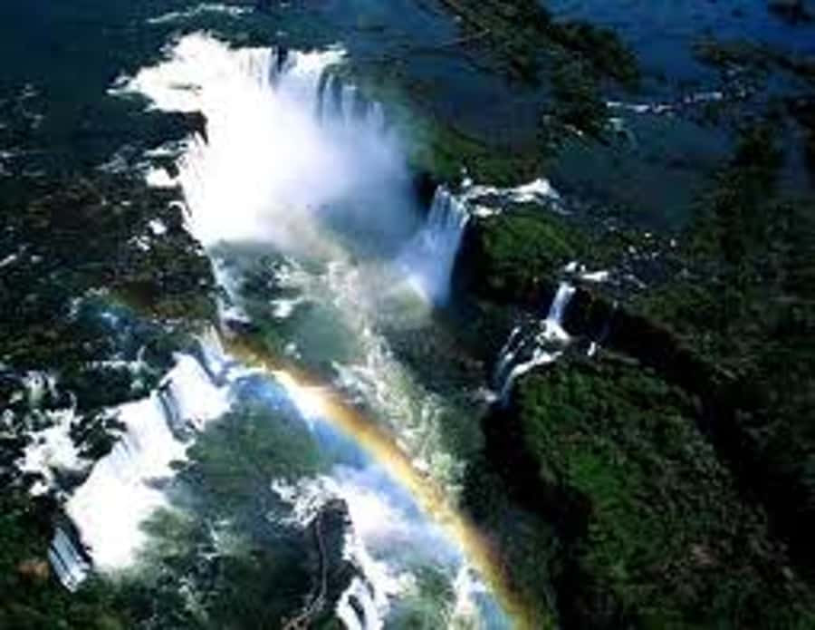 From Argentina: Iguazu Falls Brazil Side & Itaipu Dam - The Brazilian side gives you the big picture