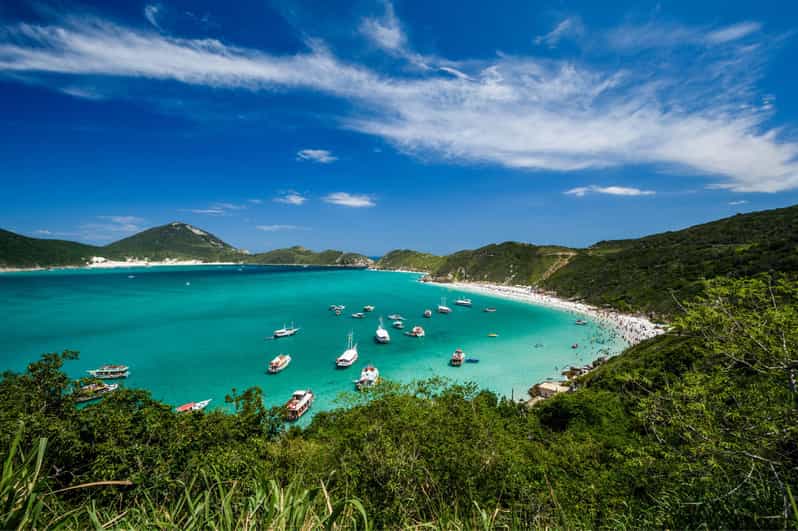 From Búzios: Arraial do Cabo with Boat Tour and BBQ Lunch - Cabo Frio adds a useful second stop