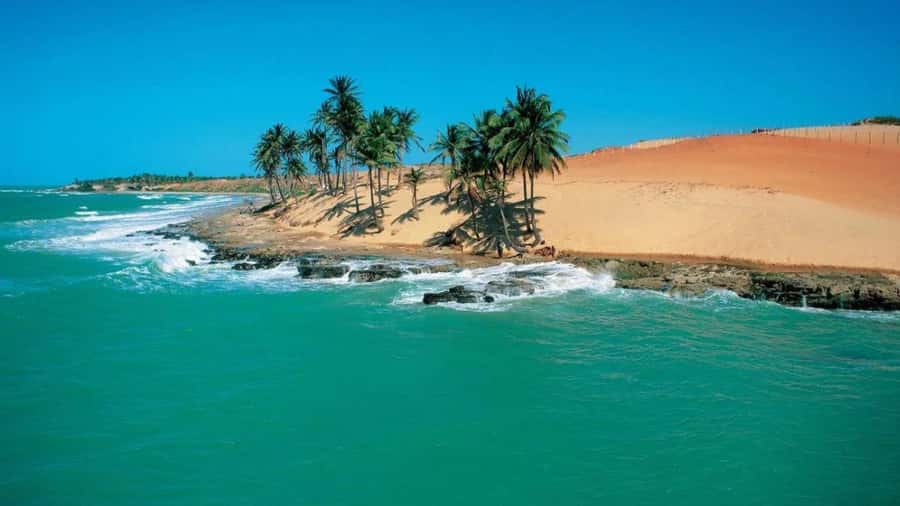 From Fortaleza: Lagoinha Beach Day Trip - The viewpoint gives Lagoinha its best angle