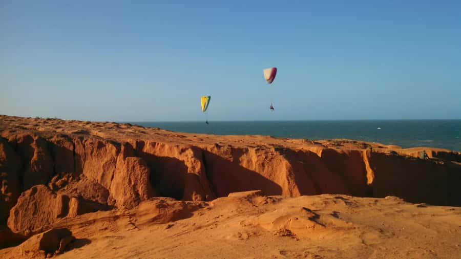 From Fortaleza: Morro Branco, Fontes, & Canoa Quebrada Beach - Morro Branco and the sand cliffs near Beberibe