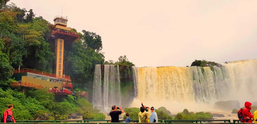From Foz do Iguaçu: Brazilian Side of the Falls with Ticket - Canoas Mirim, lunch, and the ride back