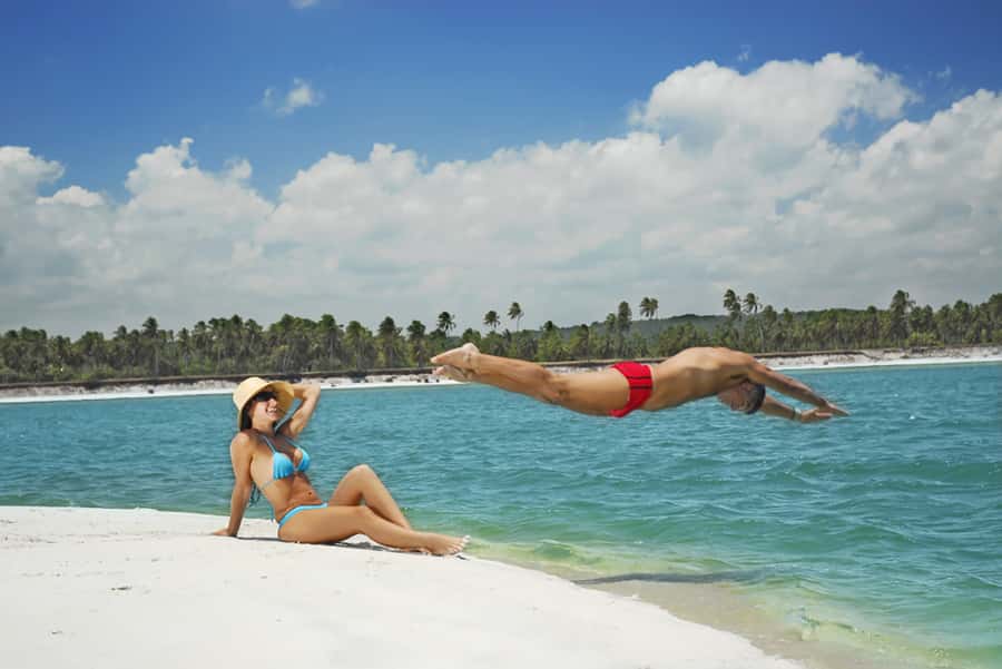 From Maceio: Gunga Beach & Full-Day Tour - Crossing Lagoa do Roteiro by schooner