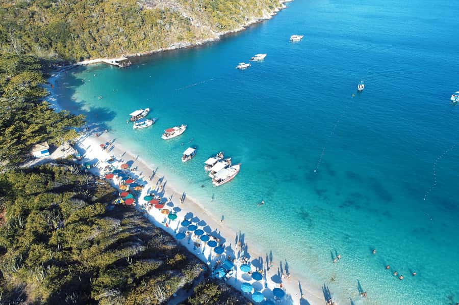 From Rio: Arraial do Cabo Day Trip with Boat Tour - Praia do Forno and the final swim