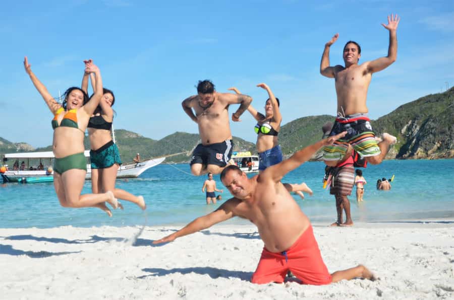 From Rio: Arraial do Cabo - The Brazilian Caribbean Daytrip - Farol Beach and the protected coast