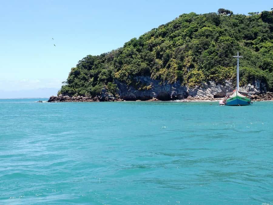 From Rio: Full Day in Búzios with Catamaran Tour and Lunch - Boarding the catamaran for three hours