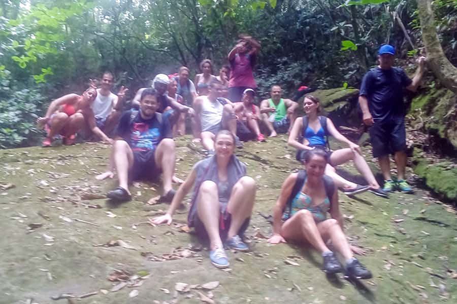 From São Paulo: Santo Amaro Island Trekking by Wild Beaches - Camburi waterfall brings a freshwater break