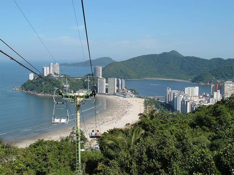 From São Paulo: Santos, São Vicente & Guarujá Day Trip - Enseada Beach: lunch and free time