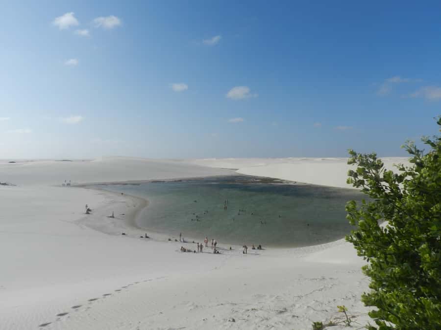 Full-day excursion Lencois Marnahenses, Lagoa Azul & Lagoa Bonita combined - The morning drive to Lagoa Azul