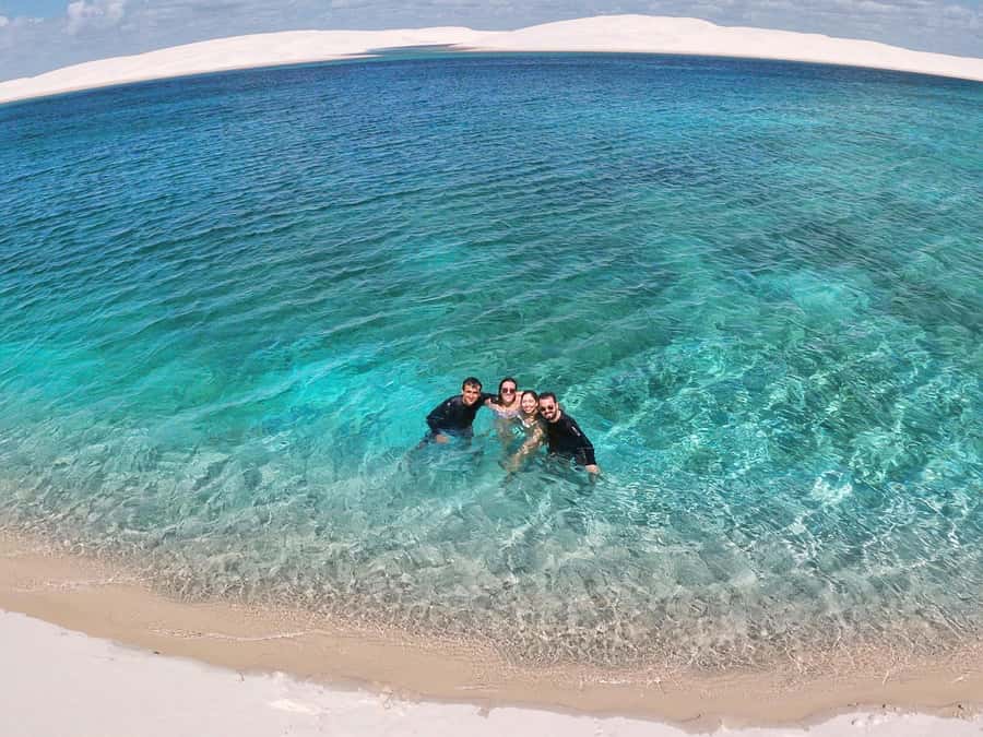 Full Day Tour: Santo Amaro Lagoons - The morning transfer from Barreirinhas to Santo Amaro