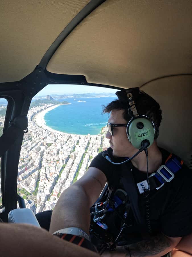Helicopter flight no doors in Rio de Janeiro - Shared flight, price, and overall value