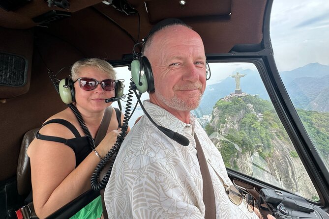 Helicopter Ride in Rio de Janeiro - 30 Minutes by Comandante Nobre - From Barra da Tijuca to Joatinga
