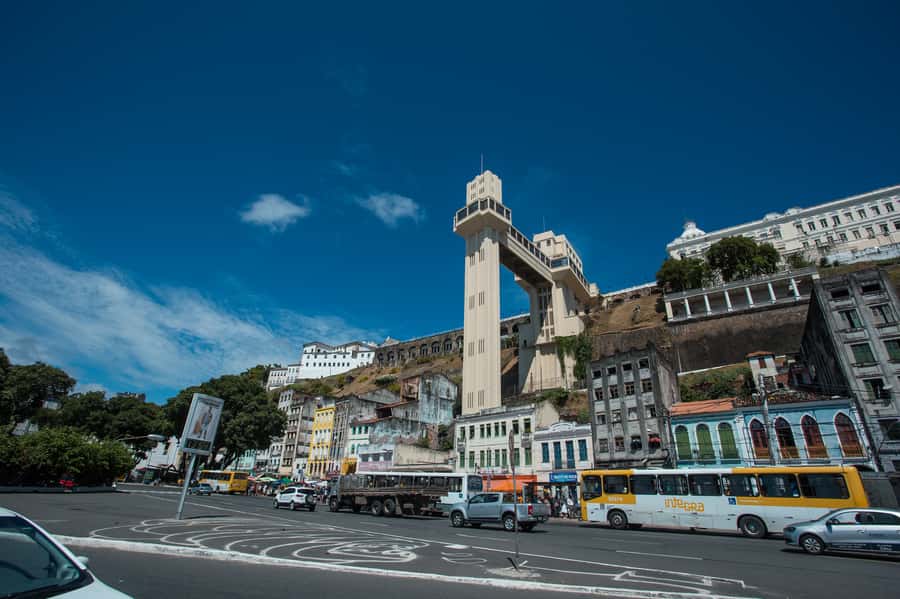 Historic City Tour in Salvador - Lacerda Elevator and the Bay of All Saints