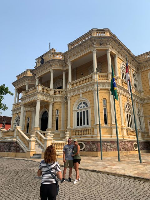 Historic City Tour Manaus by car with 3 stops. - Adolpho Lisboa Market and the Negro River