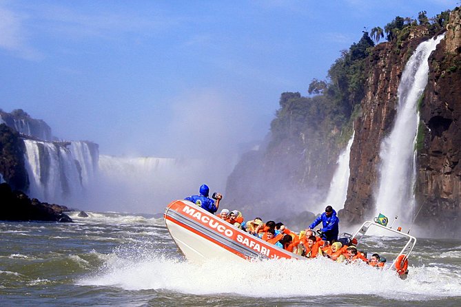 Iguassu Falls Combo Tour: Visit to the Brazilian side and Waterfall Boat Ride - The optional walk to Macuco Falls