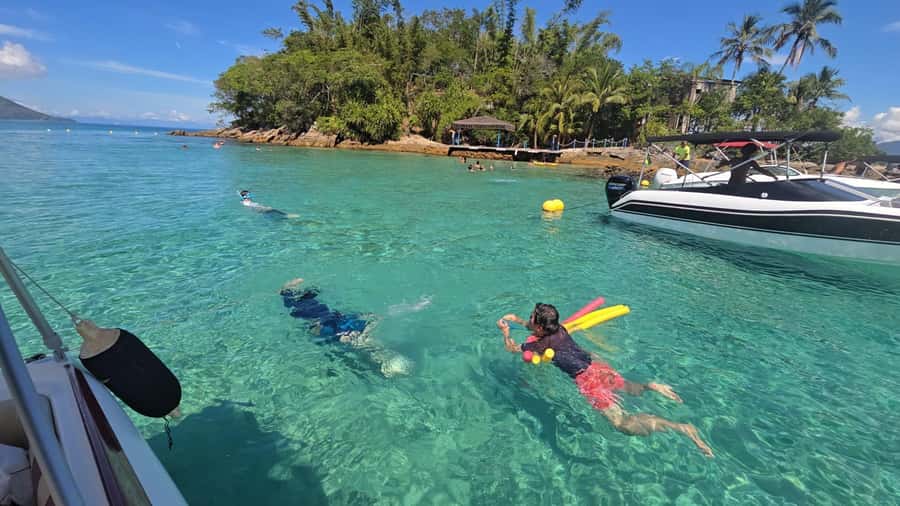 Ilha Grande: 6-Hour Speedboat Tour to Blue and Green Lagoons - Blue Lagoon and the best water time
