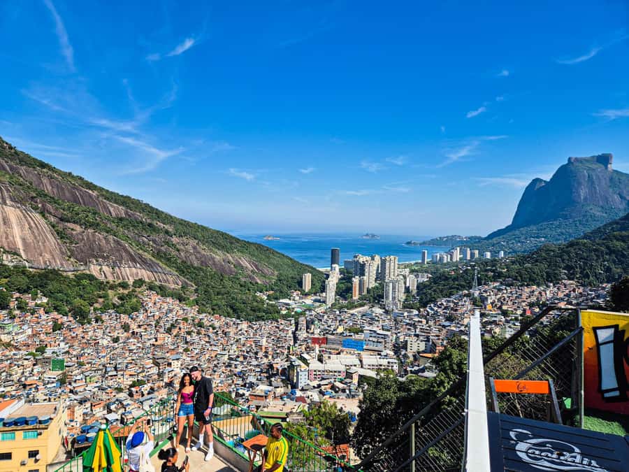 Jeep'n'Culture: Rocinha Favela and Tijuca Rainforest Tour - Club Bar, city views, and the cultural talk