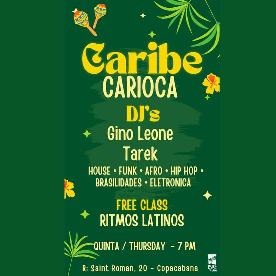 Latin Music Dance Class + DJs + 2 Free Drinks - Starting at 7pm at Pura Vida Hostel