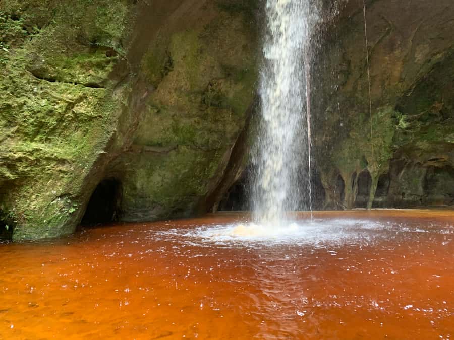 Manaus: Presidente Figueiredo Caves and Waterfalls Tour - Lunch beside the Urubuí rapids