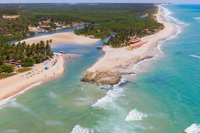 Marapé Dunes Excursion with Luck Receptivo Maceió - Crossing toward the mangroves and river shore