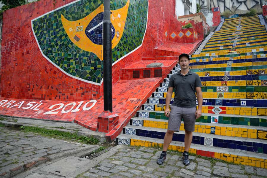 One Day in Rio with a Photographer - Dona Marta for a wider view of Rio