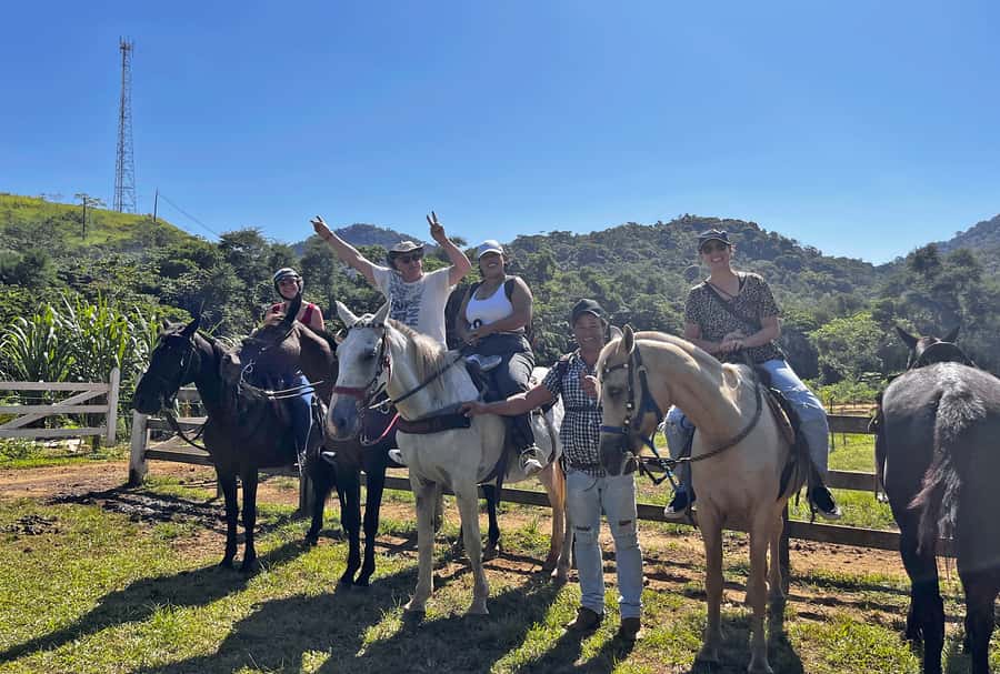 Paraty: 3-Hour Rainforest Horseback Ride - From central Paraty to the Pedras Azuis trail