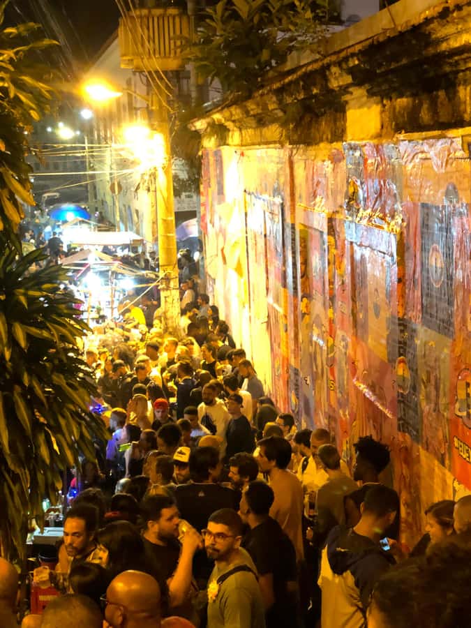 Pedra do Sal: Live Samba Night with Local Guide & Drink - Walking into Little Africa