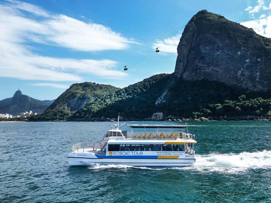 Rio: Boat Tour of Guanabara Bay - From Marina da Glória to Rio’s port