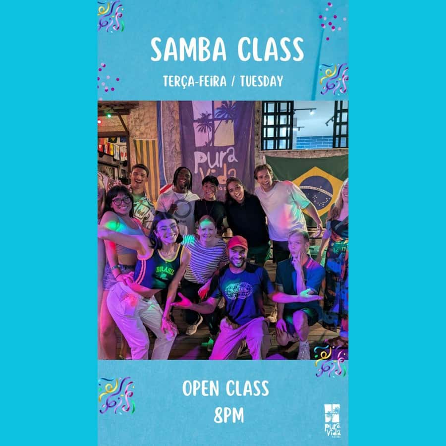 Rio: Caipirinha Workshop and Samba Class - Learning samba from local teachers