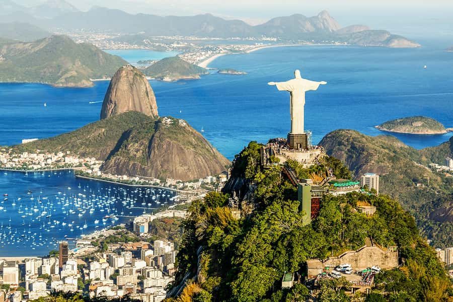 Rio: Christ the Redeemer, Sugarloaf, Selaron & BBQ Lunch - Brazilian barbecue lunch