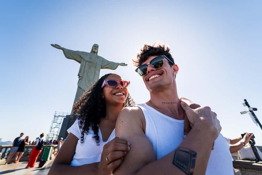 Rio: Christ the Redeemer, Sugarloaf, Selaron & BBQ Lunch - Corcovado and Christ the Redeemer