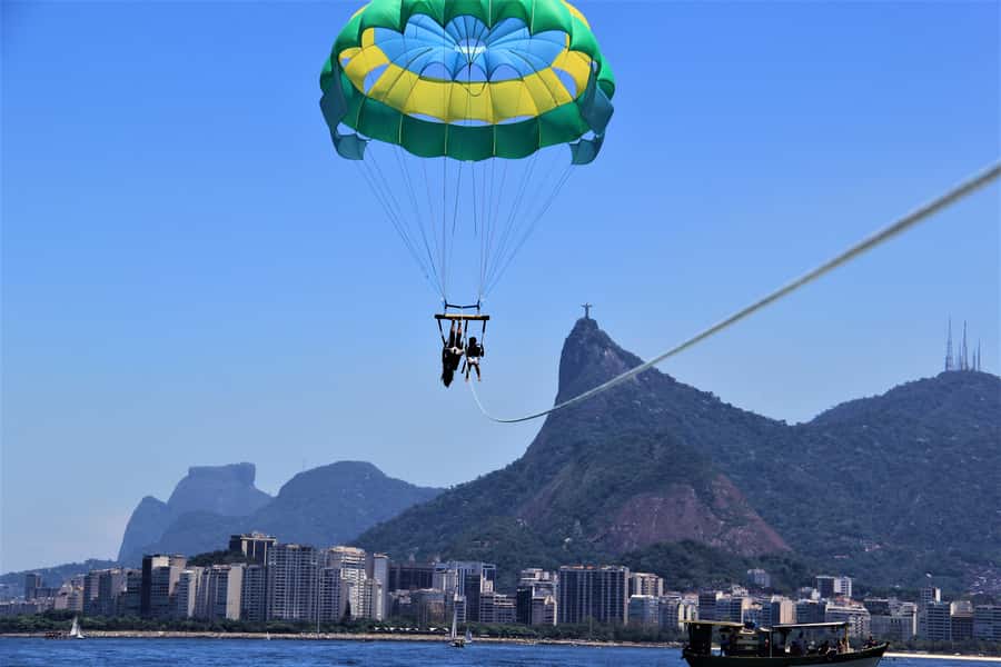 Rio de Janeiro: 2-Hour Boat Trip with Parasailing - Leaving Marina da Glória for Rio’s open water