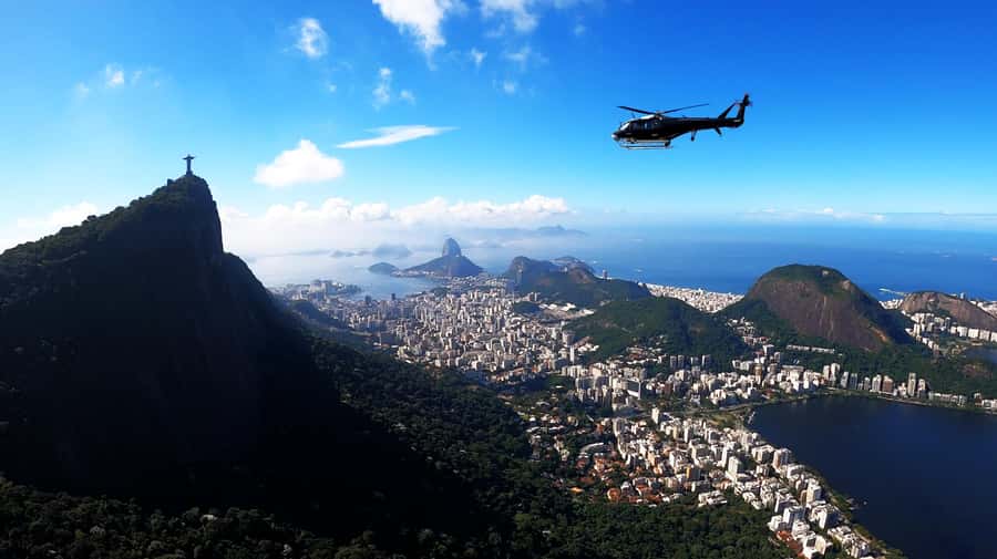 Rio de Janeiro by Air: 10-Minute Helicopter Tour - Hotel Pickup in the South Zone