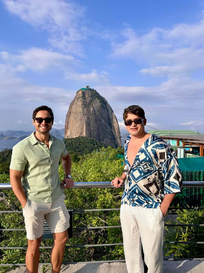 Rio de Janeiro Christ Redeemer by train Sugar Loaf Private - Riding the Corcovado train through Tijuca National Park