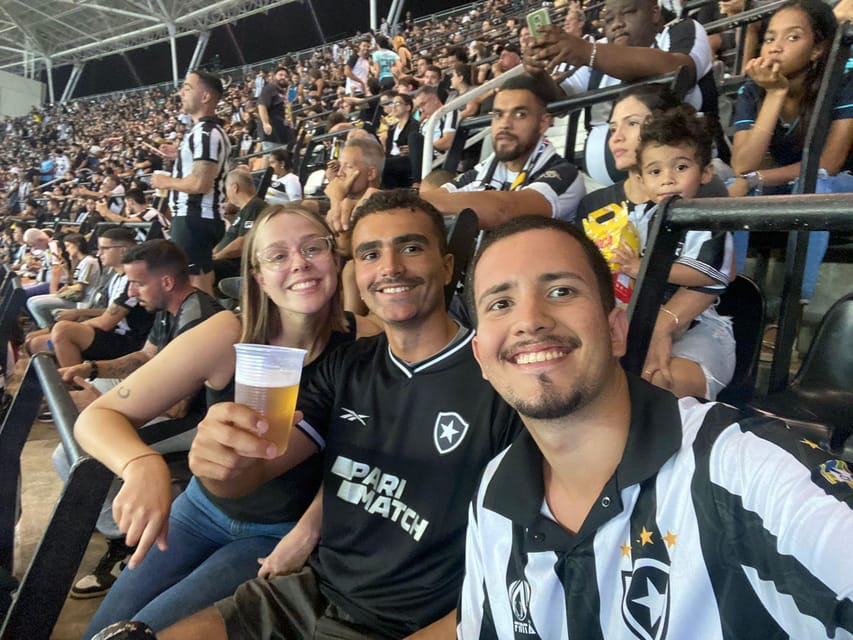 Rio de Janeiro: Enjoy a Botafogo soccer game with Locals - The van transfer to Nilton Santos Stadium
