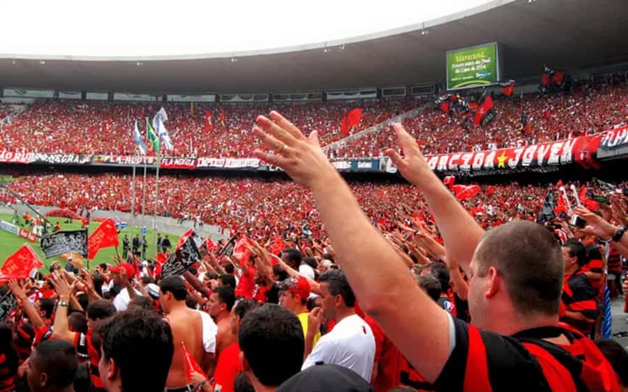 Rio de Janeiro: Football Game Ticket with Guide and a Drink - The walk into the stadium