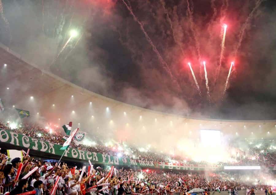 Rio de Janeiro: Football Game Ticket with Guide and a Drink - The crowd is half the ticket