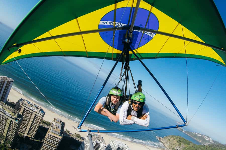 Rio de Janeiro: Hang Gliding Tandem Flight - The 7 to 15 minute flight over Rio